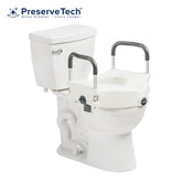 PreserveTech Secure Lock Raised Toilet Seat   (each)